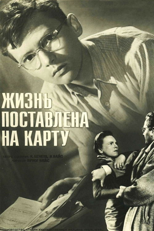 A Life at Stake (1956) poster