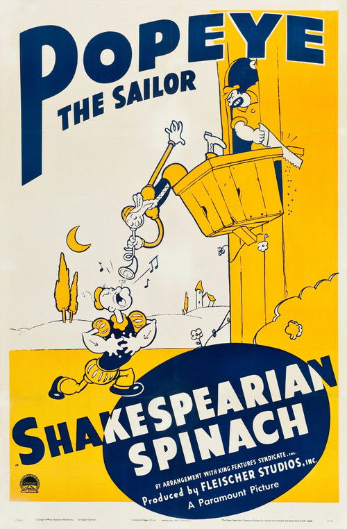 Shakespearian Spinach (1940) poster