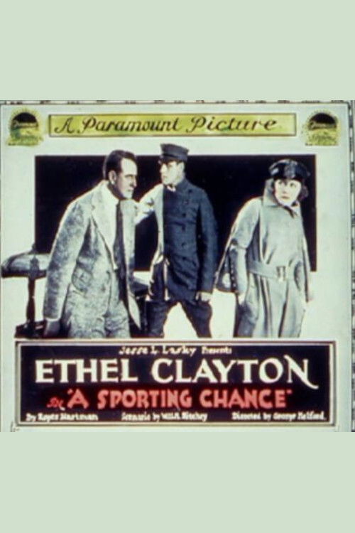 A Sporting Chance (1919) poster