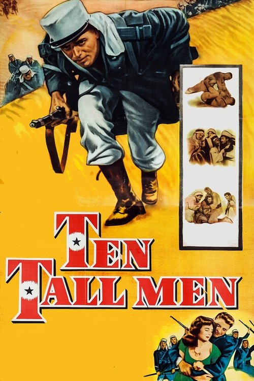 Ten Tall Men (1951) poster