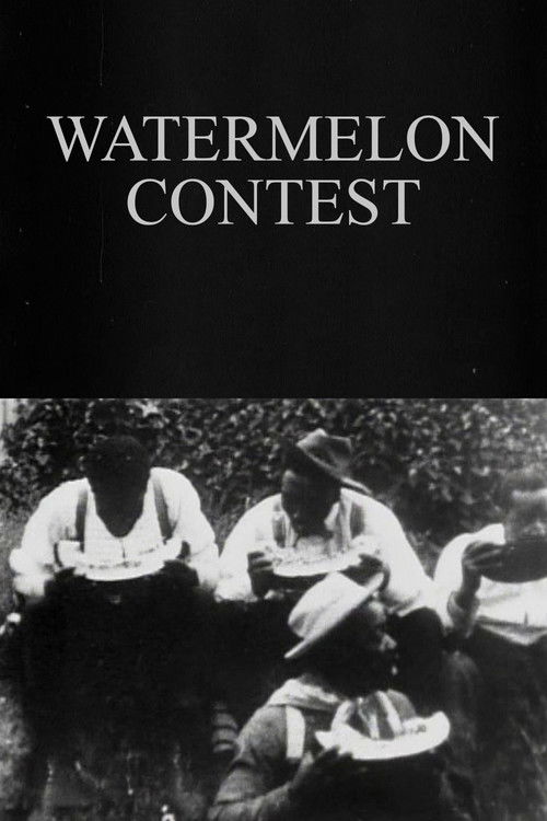 Watermelon Contest (1900) poster