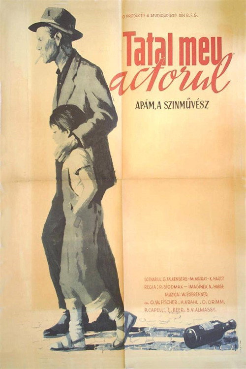 Mein Vater, der Schauspieler (1956) poster