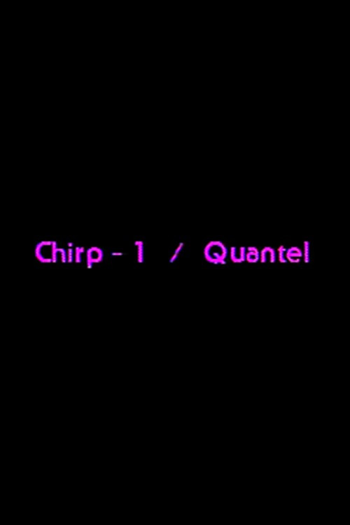 Chirp-1 Quantel (1979) poster