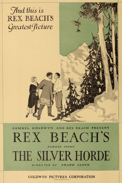 The Silver Horde (1920) poster