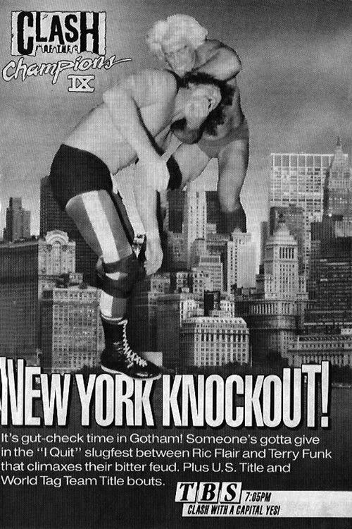 NWA Clash of The Champions IX: New York Knockout (1989) poster