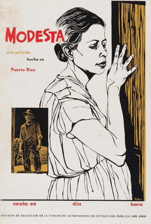 Modesta (1956) poster