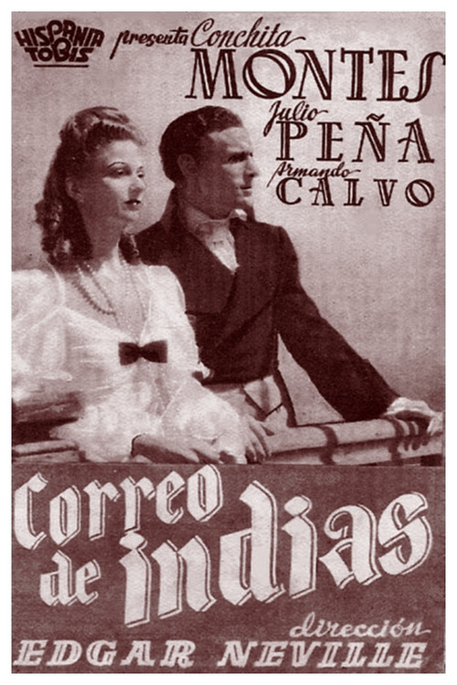 Correo de Indias (1942) poster