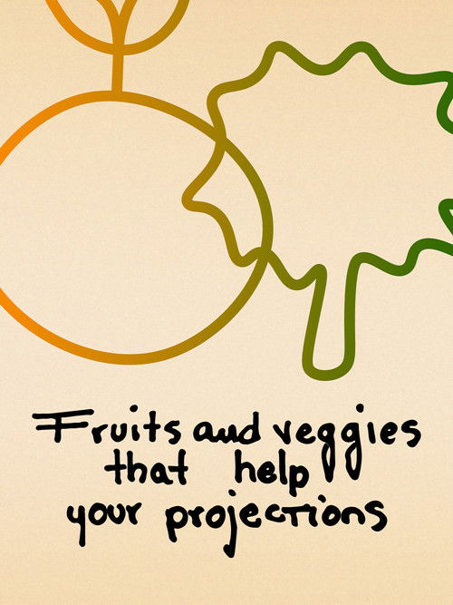 Fruits and Veggies That Help Your Projections (2024) poster