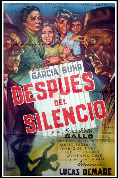 Después del silencio (1956) poster