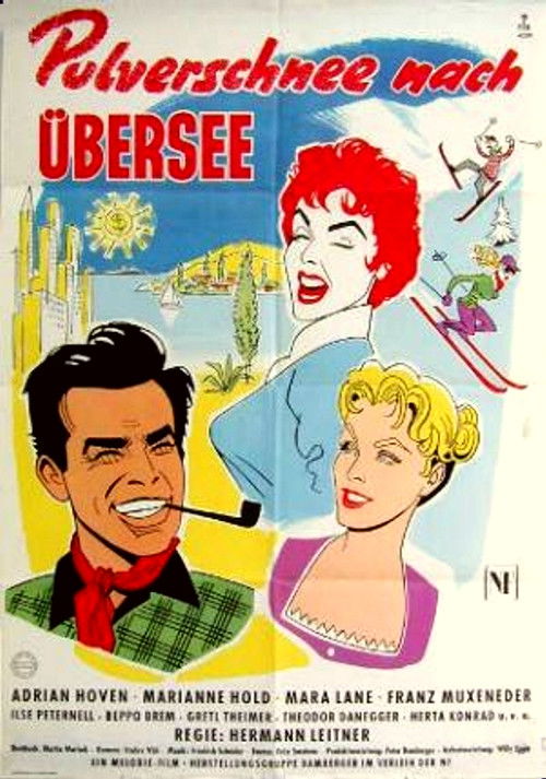 Pulverschnee nach Übersee (1956) poster