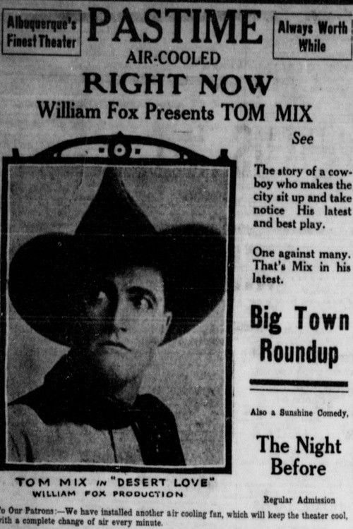 Big Town Round-Up (1921) poster