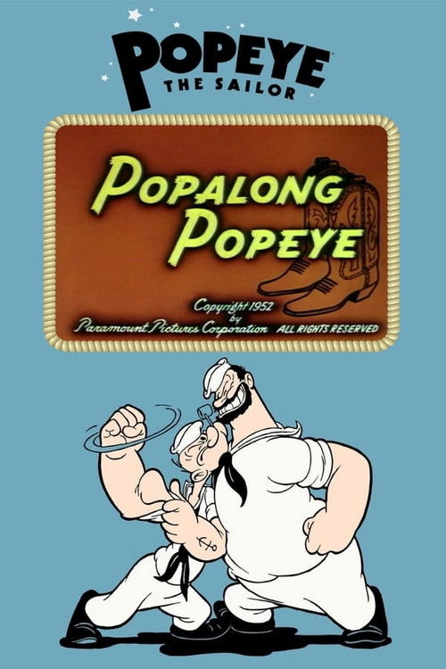 Popalong Popeye (1952) poster