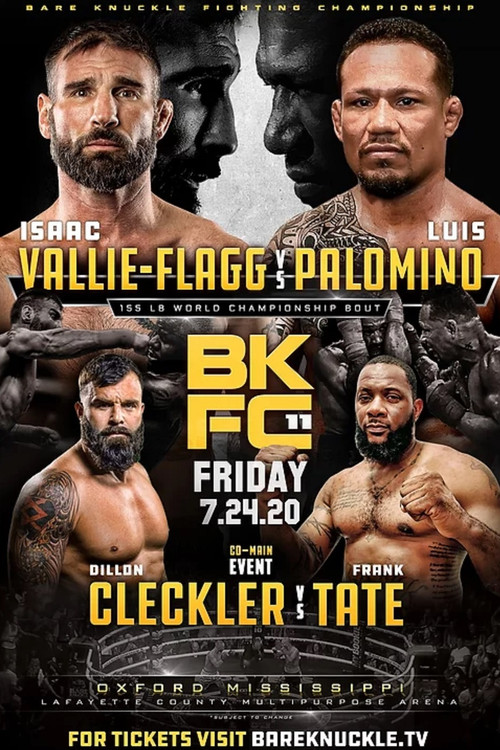 Bare Knuckle Fighting Championship 11 (2020) poster