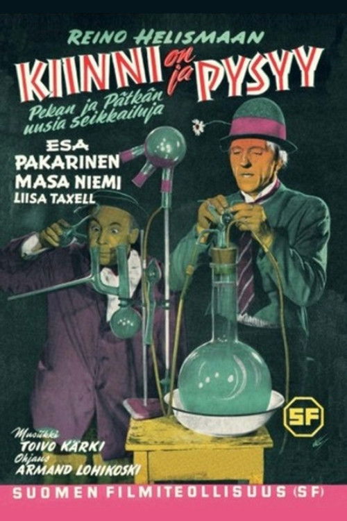 Kiinni on ja pysyy (1955) poster
