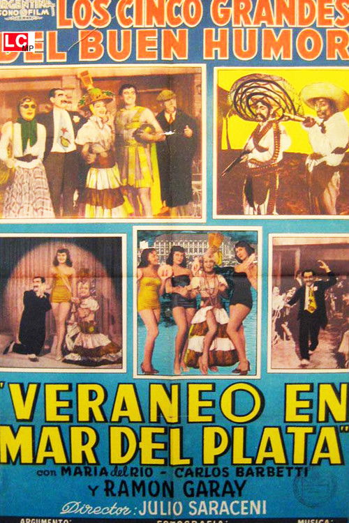 Veraneo en Mar del Plata (1954) poster