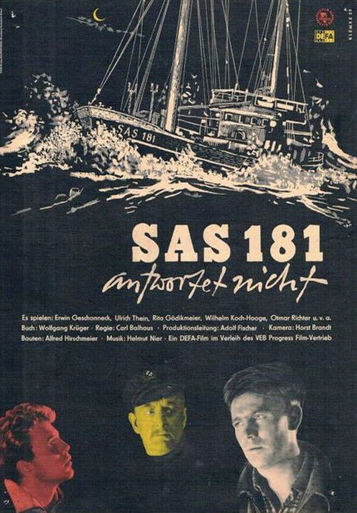 SAS 181 antwortet nicht (1959) poster