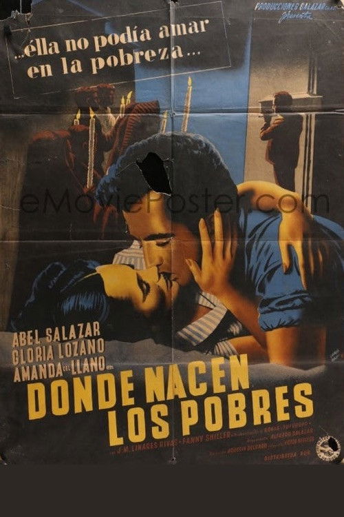 Donde nacen los pobres (1950) poster