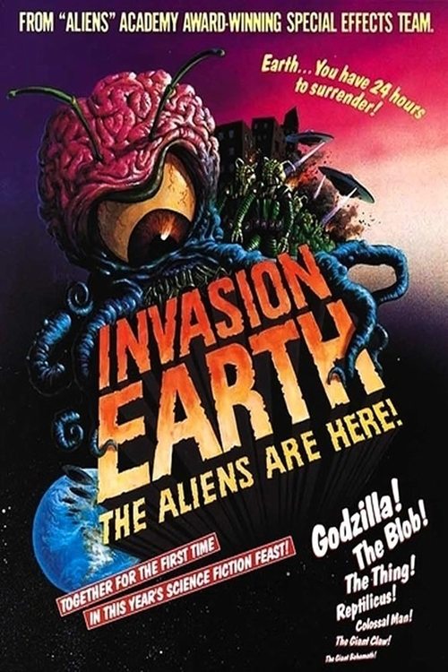 Invasion Earth: The Aliens Are Here (1988) poster