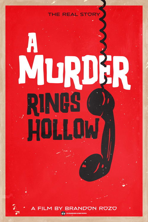 A Murder Rings Hollow (2025) poster