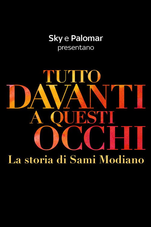 Tutto davanti a questi occhi (2018) poster
