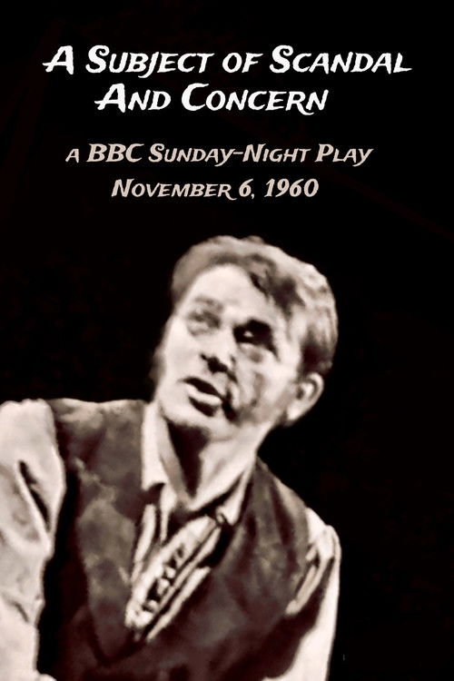 A Subject of Scandal and Concern (1960) poster