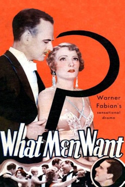 What Men Want (1930) poster