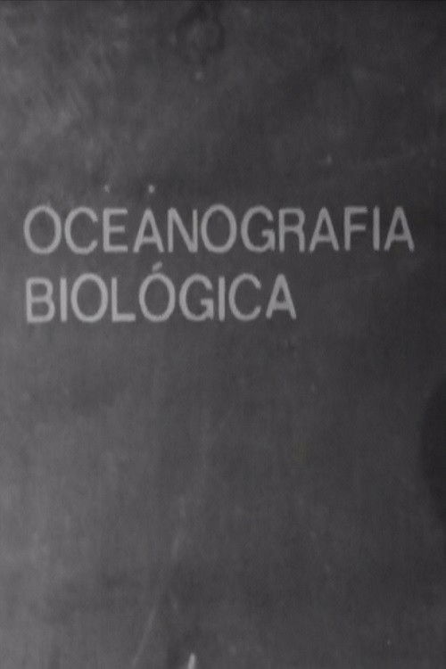 Oceanografia Biológica (1975) poster
