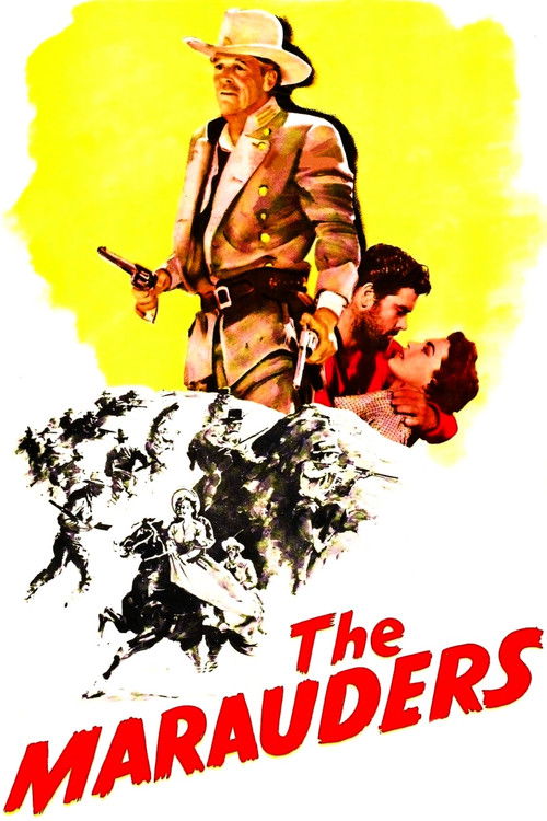 The Marauders (1955) poster