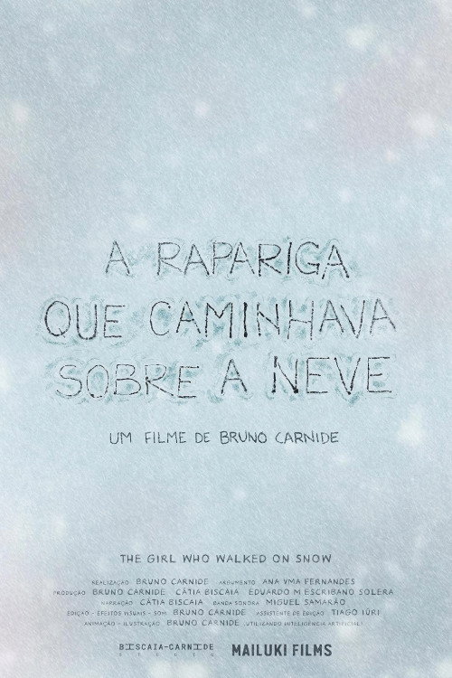 The Girl who walked on snow (2024) poster