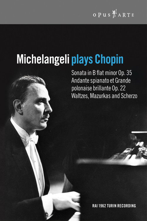 Michelangeli Plays Chopin (1962) poster