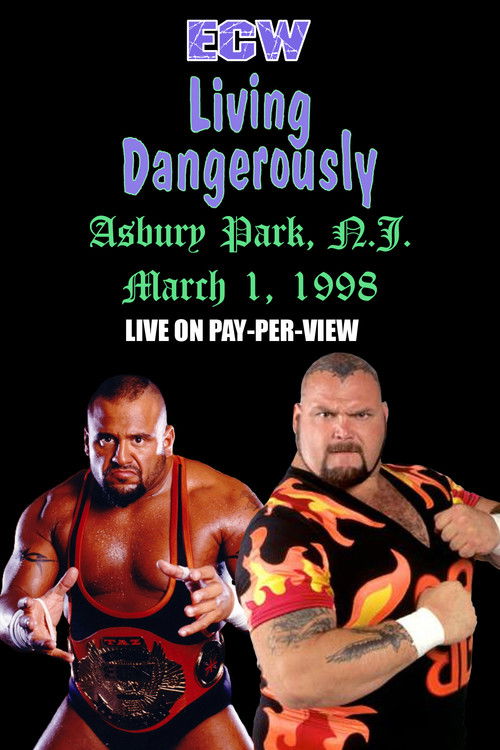 ECW Living Dangerously 1998 (1998) poster