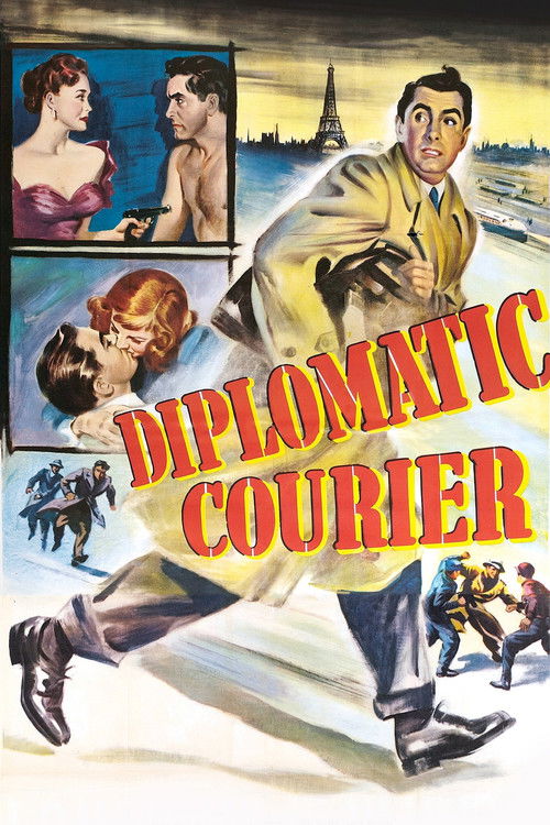 Diplomatic Courier (1952) poster