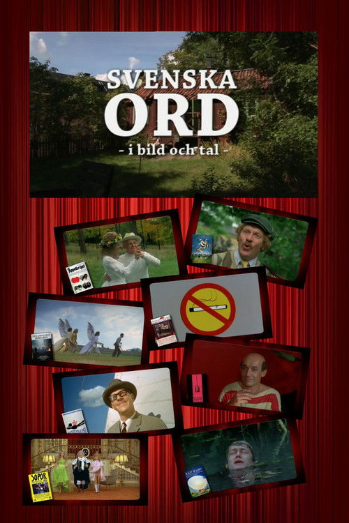 Svenska ord i bild och tal (2006) poster