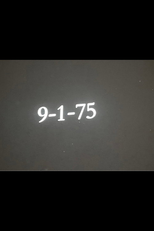 9-1-75 (1975) poster