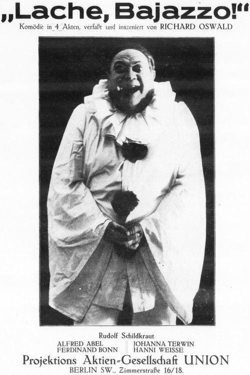 Lache, Bajazzo! (1915) poster