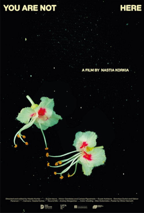 You are not here (2023) poster