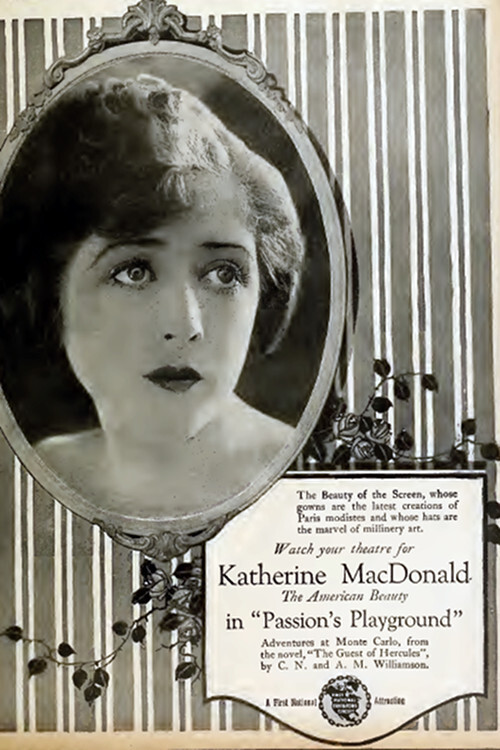 Passion's Playground (1920) poster