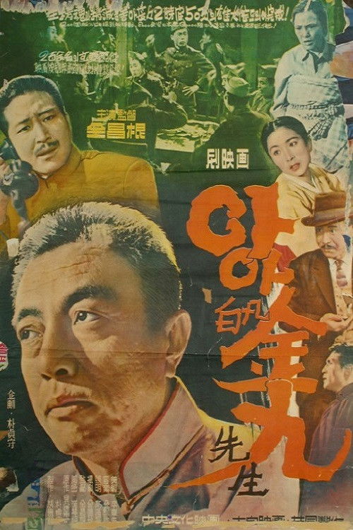 Ah! Baekbeom Kim Ku (1960) poster