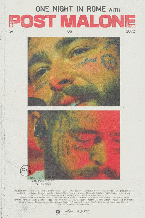 One Night in Rome with Post Malone (2022) poster