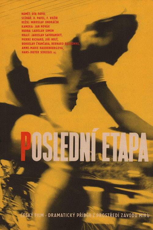 Poslední etapa (1963) poster