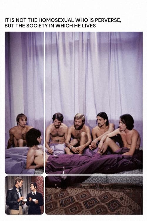 It Is Not the Homosexual Who Is Perverse, But the Society in Which He Lives (1971) poster
