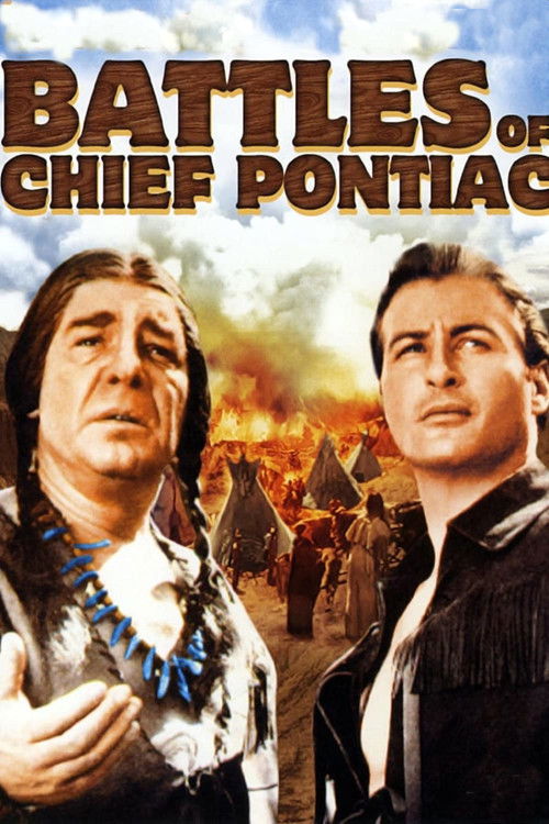 Battles of Chief Pontiac (1952) poster