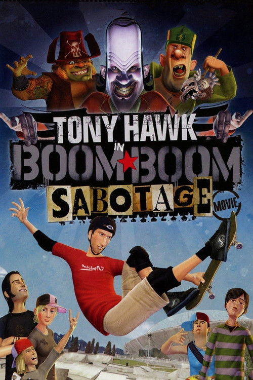 Tony Hawk in Boom Boom Sabotage (2006) poster