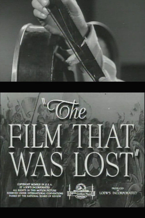 The Film That Was Lost (1942) poster