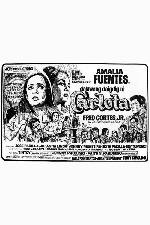 Dalawang Daigdig ni Carlota (1970) poster
