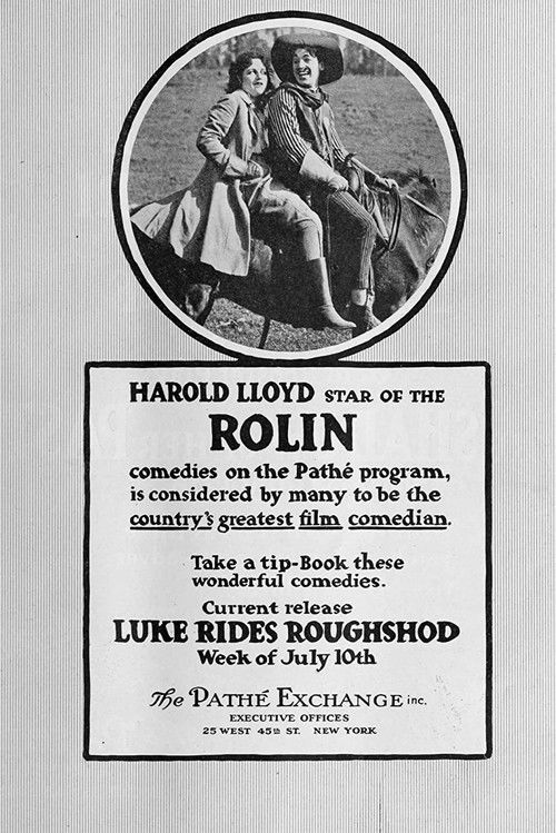Luke Rides Roughshod (1916) poster