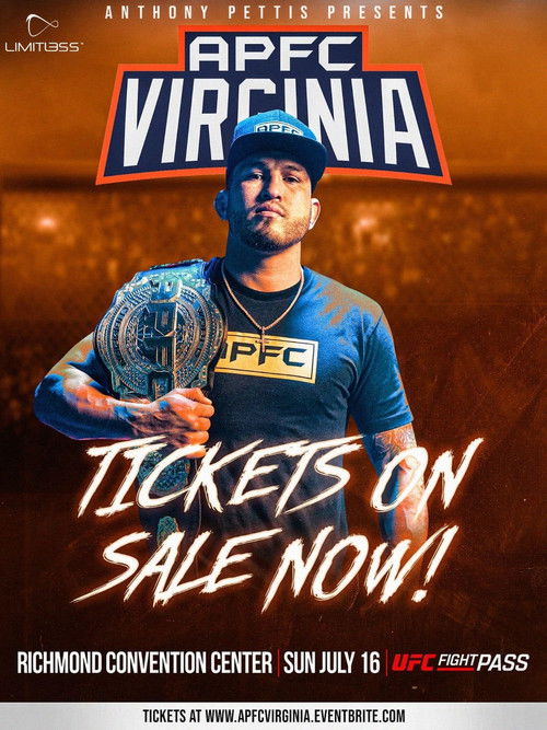 Anthony Pettis FC 6: Virginia Fight Night (2023) poster