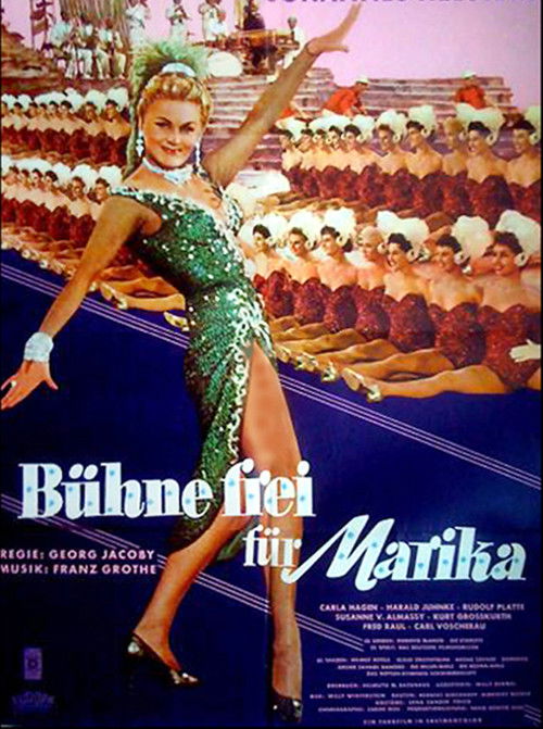 Clear the stage for Marika (1958) poster