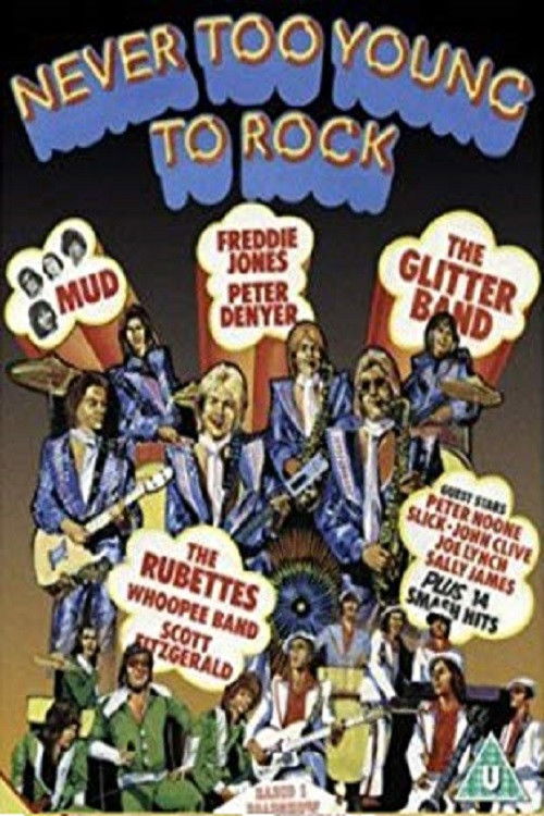 Never Too Young to Rock (1976) poster