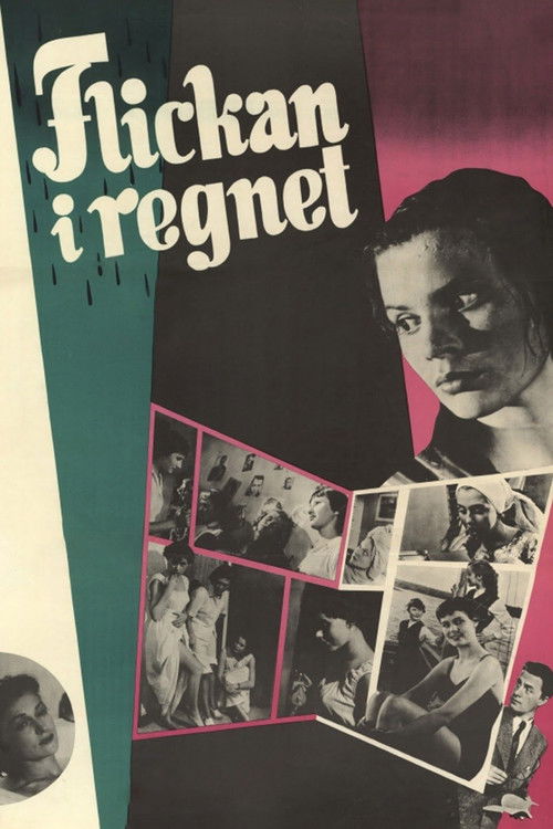 Flickan i regnet (1955) poster